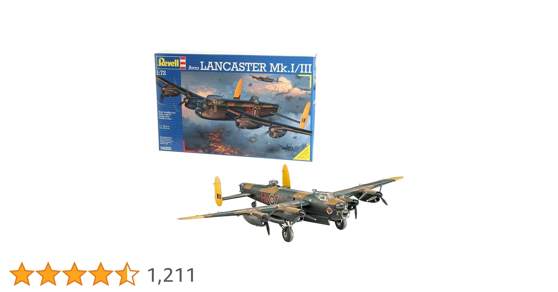 (未使用･未開封品)　ドイツレベル 1/72 アブロランカスターMk.I プラモデル sdt40b8 Amazon | ドイツレベル 1/72 アブロランカスターMk.I プラモデル